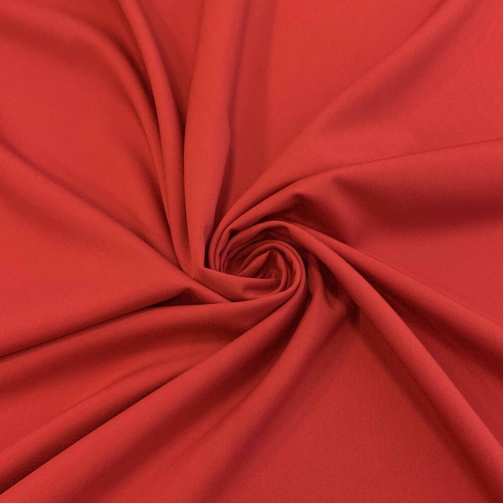VJ-COUPON – Gabardine Terlenka Stretch T16 – rot 160 x 140 cm