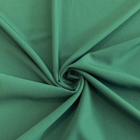 VJ-COUPON  – Gabardine Terlenka Stretch T12 – Smaragdgrün, 100 x 140 cm