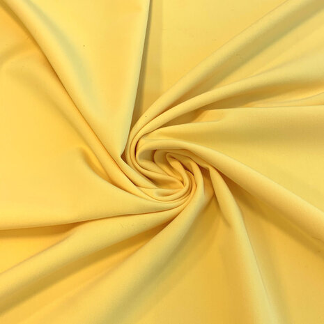VJ COUPON - Gabardine Terlenka Stretch T36 - Summer Yellow 140+85X140CM VJ COUPON - Gabardine Terlenka Stretch T36 - Summer Yellow 140+85X140CM