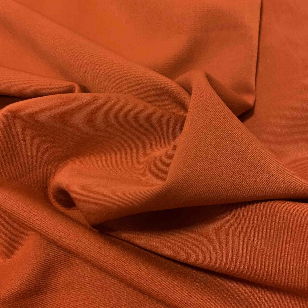 VJ-COUPON Gabardine Terlenka Stretch (schwer) WT93 - Ziegel 120 x 145 cm VJ-COUPON Gabardine Terlenka Stretch (schwer) WT93 - Ziegel 120 x 145 cm