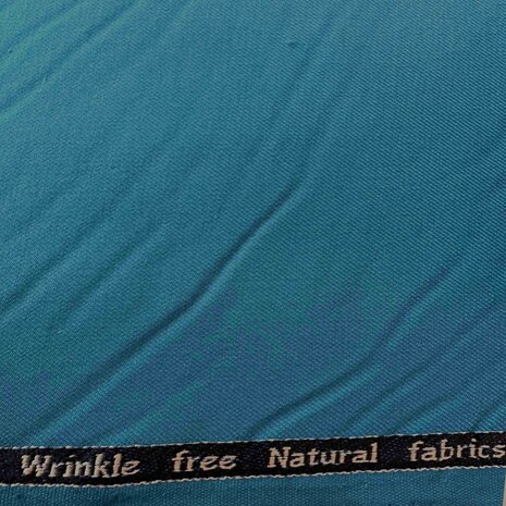VJ COUPON	Bamboe Gabardine Stretch  BC42 - Petrol   150X150CM