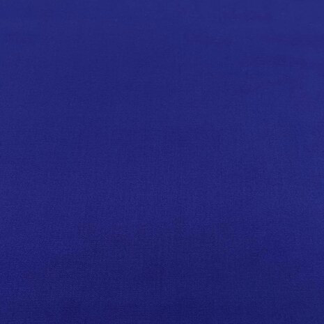 VJ COUPON Gabardine extensible en bambou BC16 - Bleu cobalt 100 x 150 cm