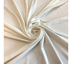 VJ COUPON - Bamboo Jersey Uni BV03 - crème  55X145CM