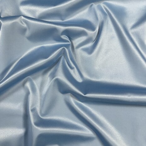 COUPON VJ - Coton brillant uni S37 - bleu clair - 115 x 145 cm
