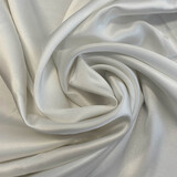 VJ COUPON -Satijnzijde, stretch SD14 - warm wit 175X137CM VJ COUPON -Satijnzijde, stretch SD14 - warm wit 175X137CM