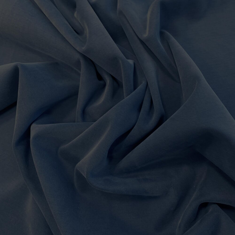 COUPON VJ - Cupro Punta CP01 - bleu foncé 120 x 160 cm COUPON VJ - Cupro Punta CP01 - bleu foncé 120 x 160 cm
