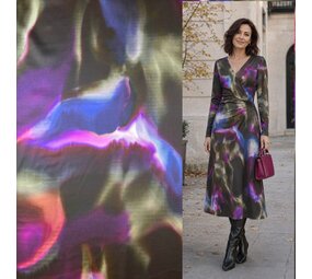Satin extensible en viscose 5607 Satin extensible en viscose 5607