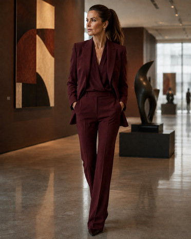 Terlenka 4-Way Stretch TS01 - burgundy