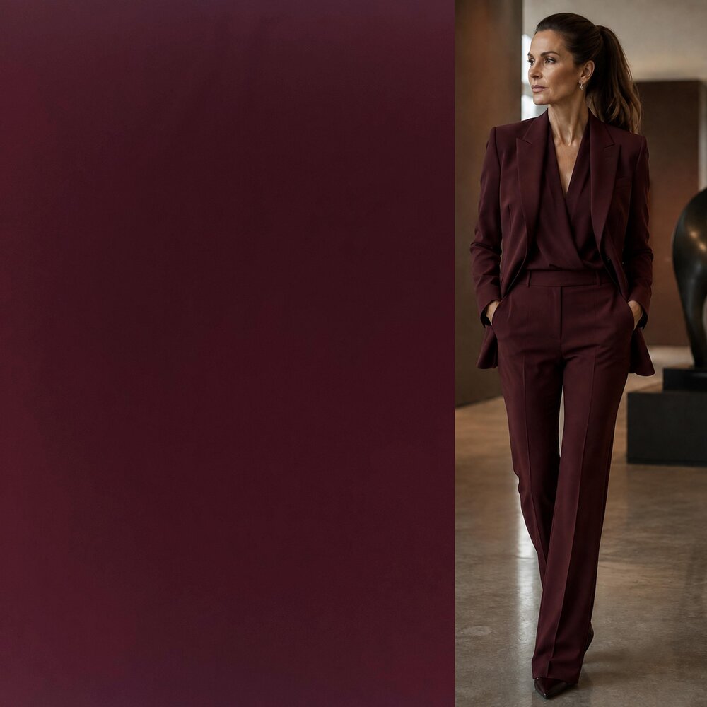Terlenka 4-Wege-Stretch TS01 – Burgund