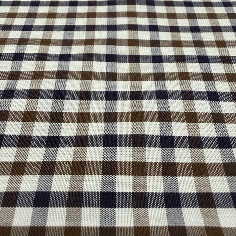 Woven cotton check 5669