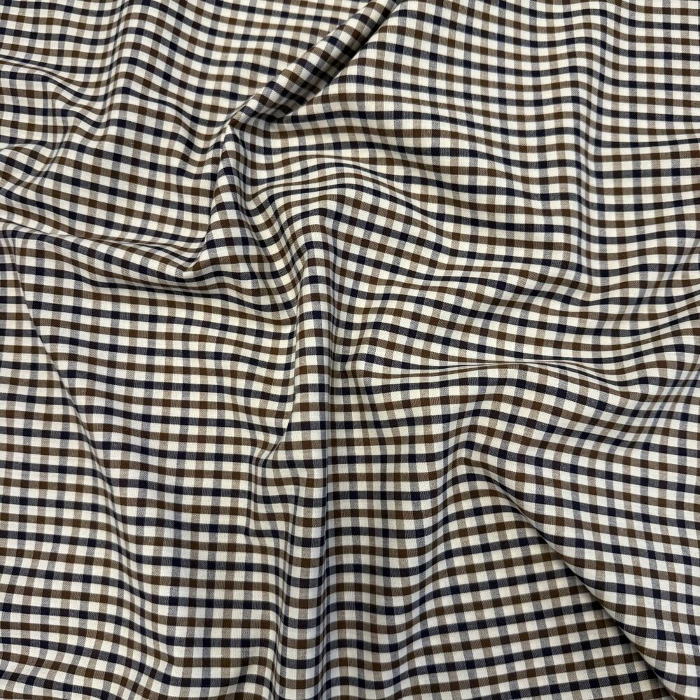 Woven cotton check 5669