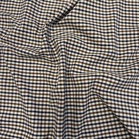 Woven cotton check 5669