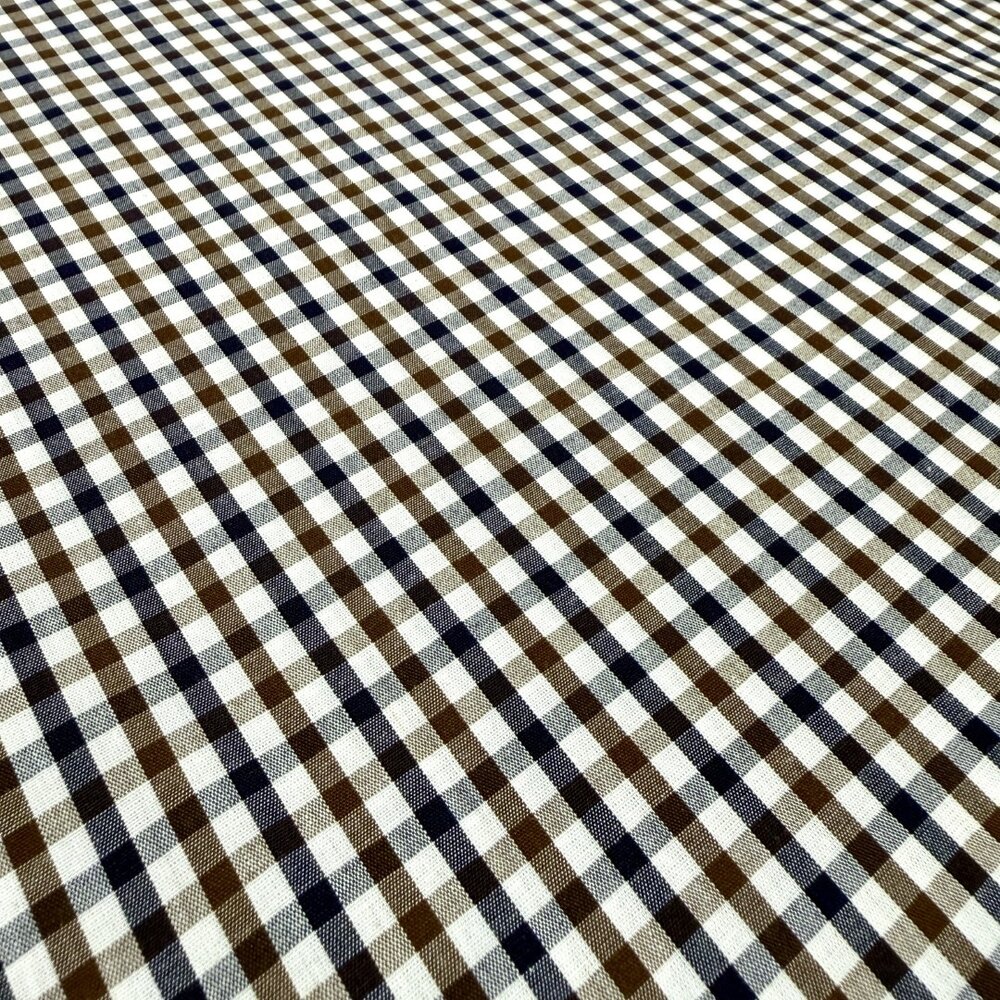 Woven cotton check 5669