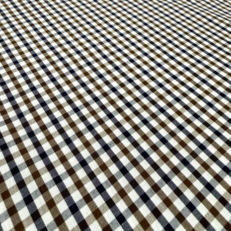 Woven cotton check 5669