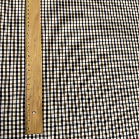 Coton tissé à carreaux 5669