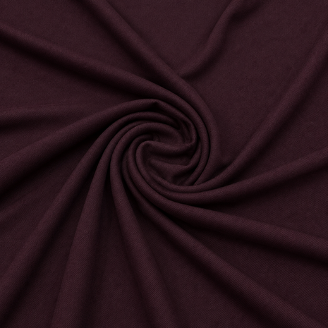 Gabardine Terlenka Stretch (heavy) WT97 - aubergine Gabardine Terlenka Stretch (heavy) WT97 - aubergine