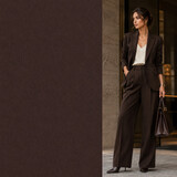 Gabardine Terlenka Stretch (schwer) WT89 - dunkelbraun Gabardine Terlenka Stretch (schwer) WT89 - dunkelbraun