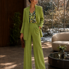Gabardine Terlenka  Stretch (zwaar) WT90 - groen