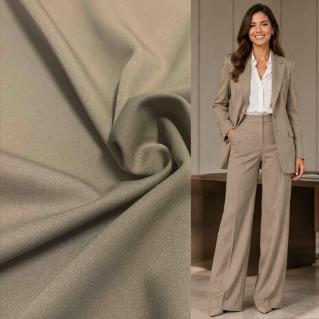 Gabardine Terlenka Stretch (heavy) WT102 - taupe-beige !!NEW!! Gabardine Terlenka Stretch (heavy) WT102 - taupe-beige !!NEW!!