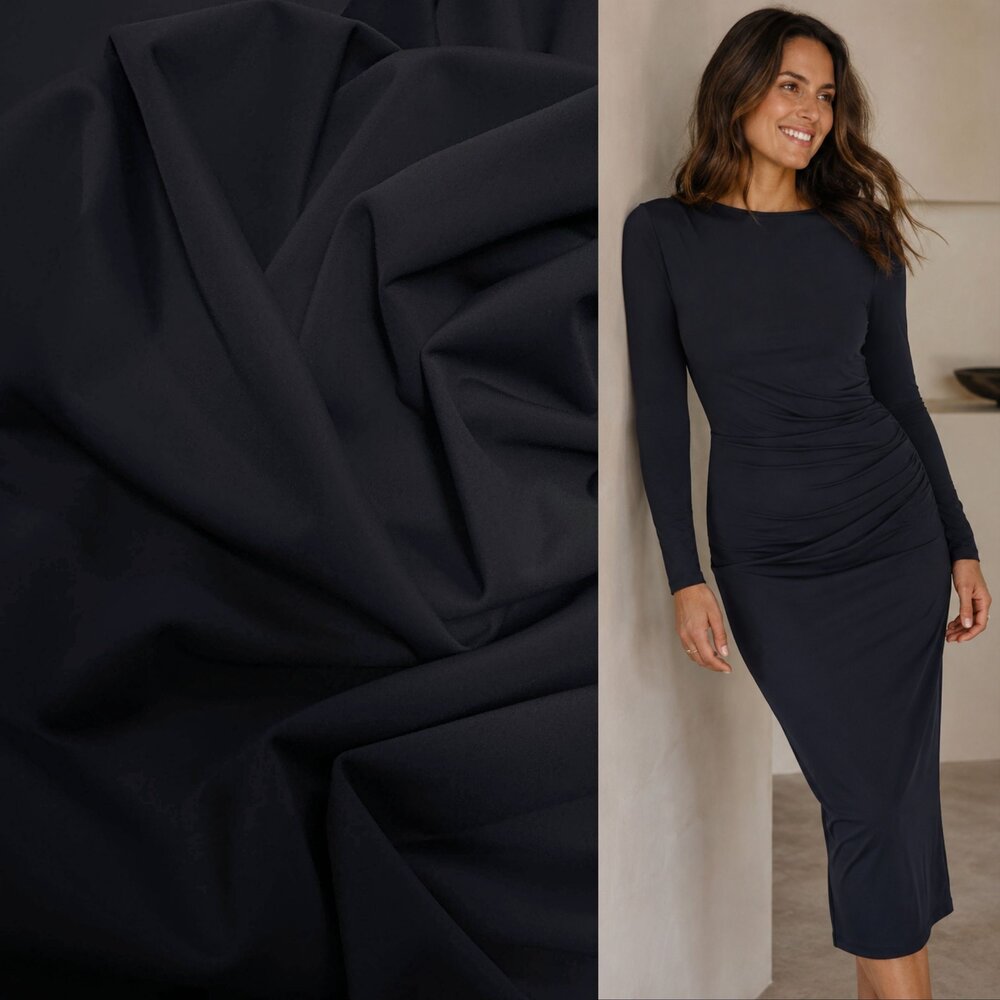 Heavy Travel Stretch Jersey 5673 - midnight blue Heavy Travel Stretch Jersey 5673 - midnight blue