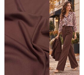 Bambus-Gabardine Stretch BC48 - Pflaumenrot Bambus-Gabardine Stretch BC48 - Pflaumenrot