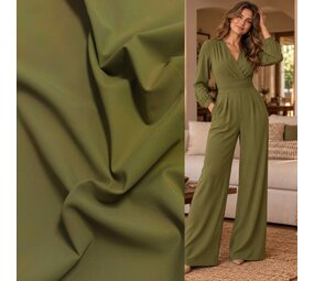 Heavy Travel Stretch Jersey 5680 - olive green Heavy Travel Stretch Jersey 5680 - olive green