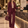 Gabardine Terlenka Stretch (heavy) WT103 - bordeaux Gabardine Terlenka Stretch (heavy) WT103 - bordeaux