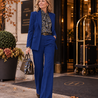 Gabardine Terlenka Stretch (zwaar) WT104 - kobalt blauw Gabardine Terlenka Stretch (zwaar) WT104 - kobalt blauw