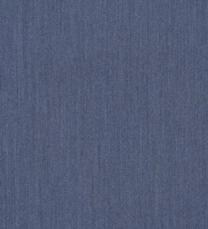 Gabardine Terlenka Stretch (épaisse) WT105 - Jean bleu chiné