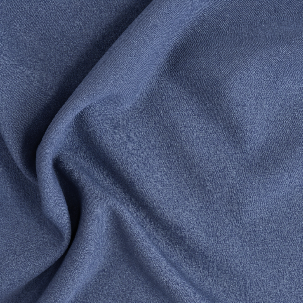 Gabardine Terlenka Stretch (zwaar) WT105 - Jeansblauw melange Gabardine Terlenka Stretch (zwaar) WT105 - Jeansblauw melange