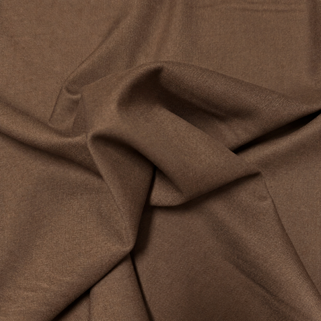 Bamboe Gabardine Stretch BC45 - Hazelnoot bruin Bamboe Gabardine Stretch BC45 - Hazelnoot bruin