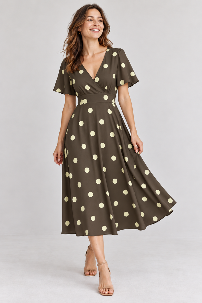 Twill Stretch 5712 – braun/buttergelb Twill Stretch 5712 – braun/buttergelb