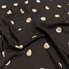Twill Stretch 5715 - schwarz/cremeweiß Twill Stretch 5715 - schwarz/cremeweiß