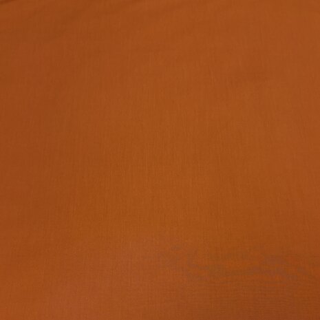 Popeline de coton 5717 - orange brûlé Popeline de coton 5717 - orange brûlé