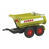 Rolly Toys Claas Traptractor Aanhanger Halfpipe