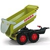 Rolly Toys Claas Traptractor Aanhanger Halfpipe