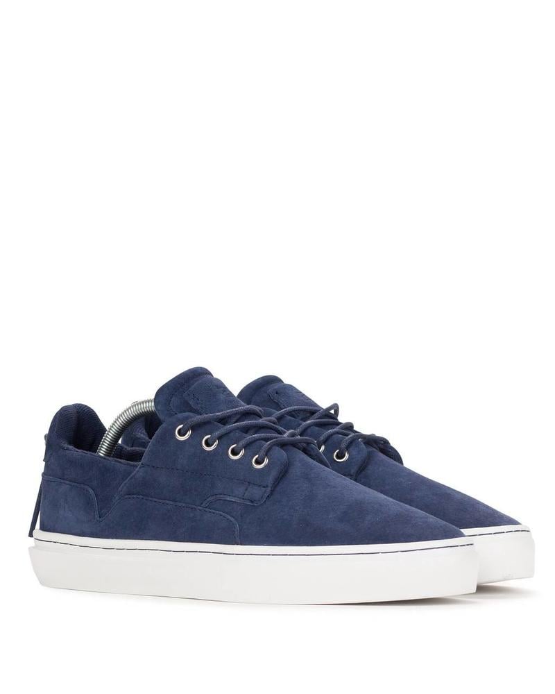 CLEAR WEATHER EIGHTY IN NAVY SUEDE