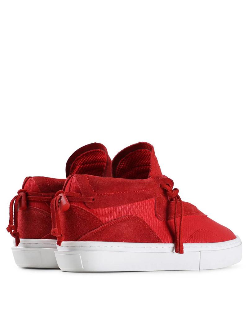 CLEAR WEATHER EVEREST IN RED CANVAS/SUEDE