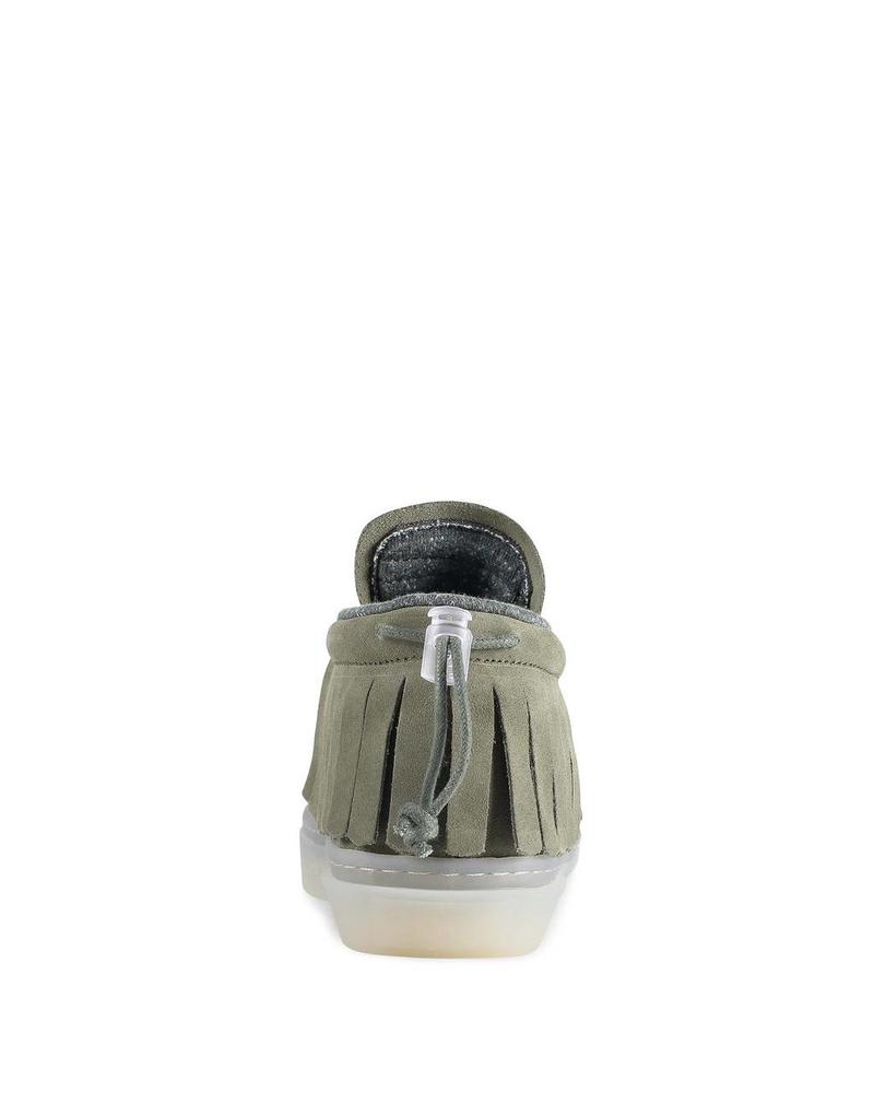 CLEAR WEATHER ONE-O-ONE IN OLIVE SUEDE