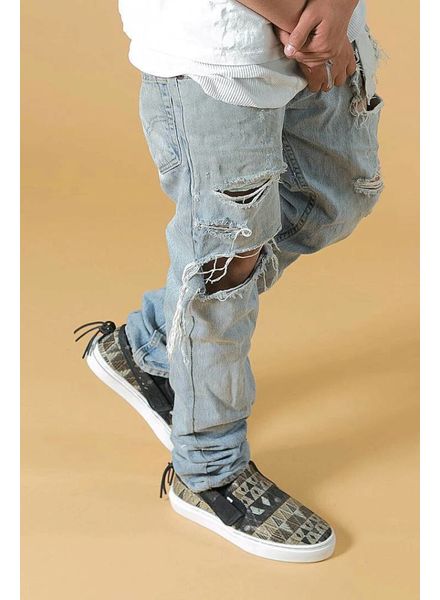 CLEAR WEATHER'S LAKOTA IN BROWN WOVEN