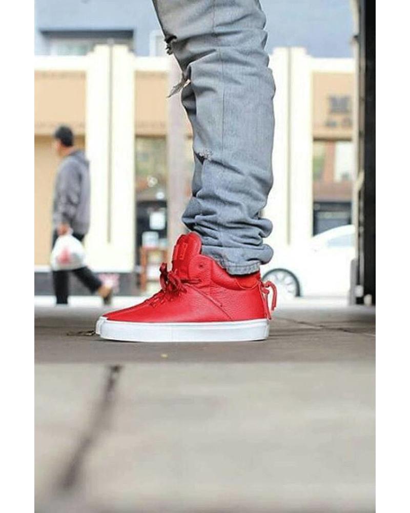 CLEAR WEATHER'S ONE-TEN IN RED LEATHER