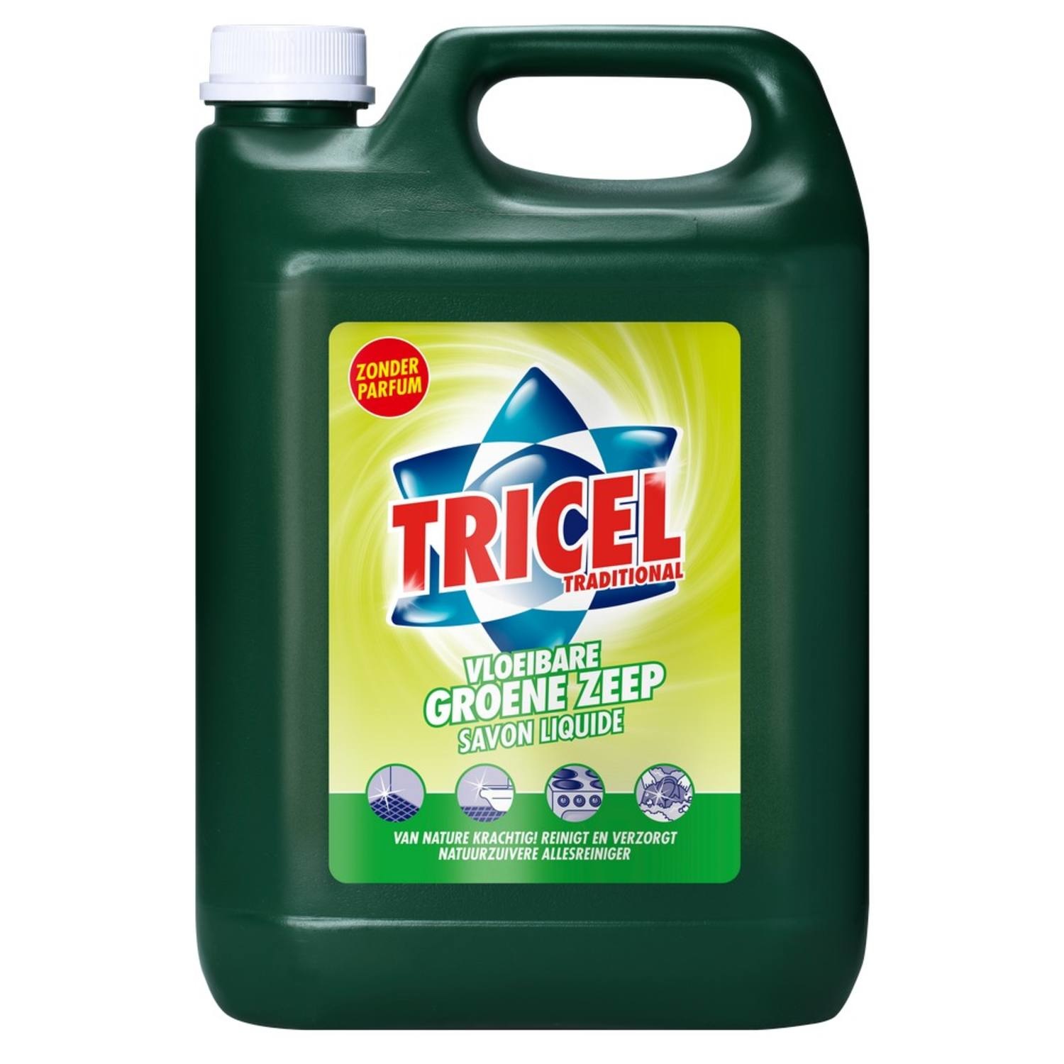 wijsheid ritme Wetenschap Tricel - Vloeibare Groene Zeep (5ltr can) - Cleanioshop