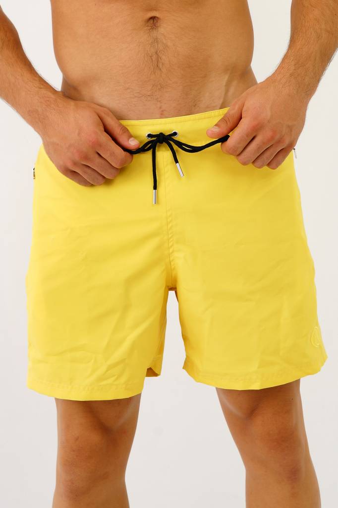 White Tip Mid-length Swim Short - Golden Glow - Arpione