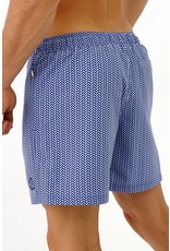 Arpione White Tip Mid-length Swim Short - Ocean Waves