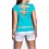 IN-STYLE FASHION TURQUOISE SHIRTJE MET STUDS & STEENTJES