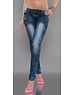 KOUCLA JEANS MET GLITTERSTEENTJES