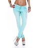 MOZZAAR TURQUOISE HAREM JEANS