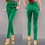 GROENE BROEK HOGE TAILLE