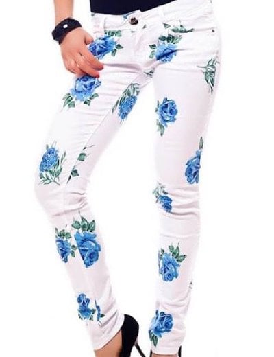 L. M. JEANS BLOEMEN BROEK