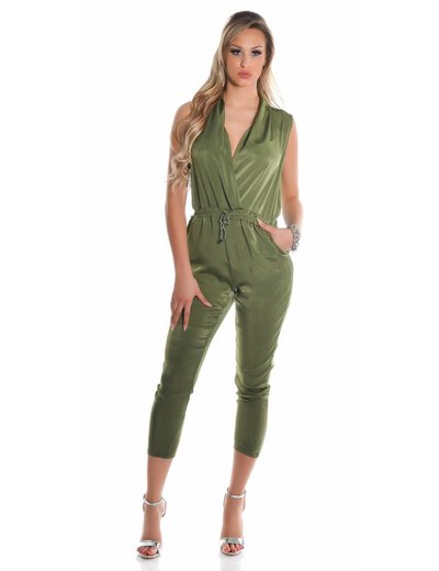 IN-STYLE FASHION GROENE JUMPSUIT